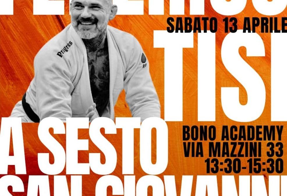 Seminario di Brazilian jiu-jitsu con il Maestro Federico Tisi – Sabato 13 aprile 2024
